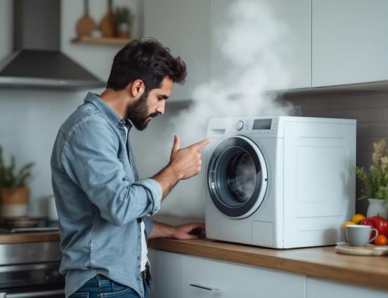 ¿Electrodoméstico huele a plástico quemado?